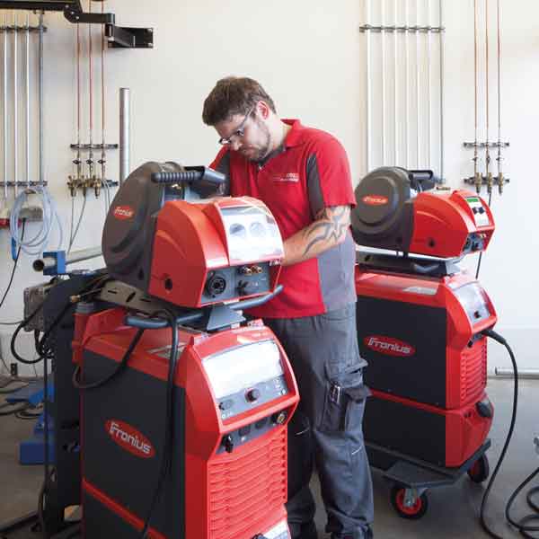 Funktionsprüfung Schweißgeräte