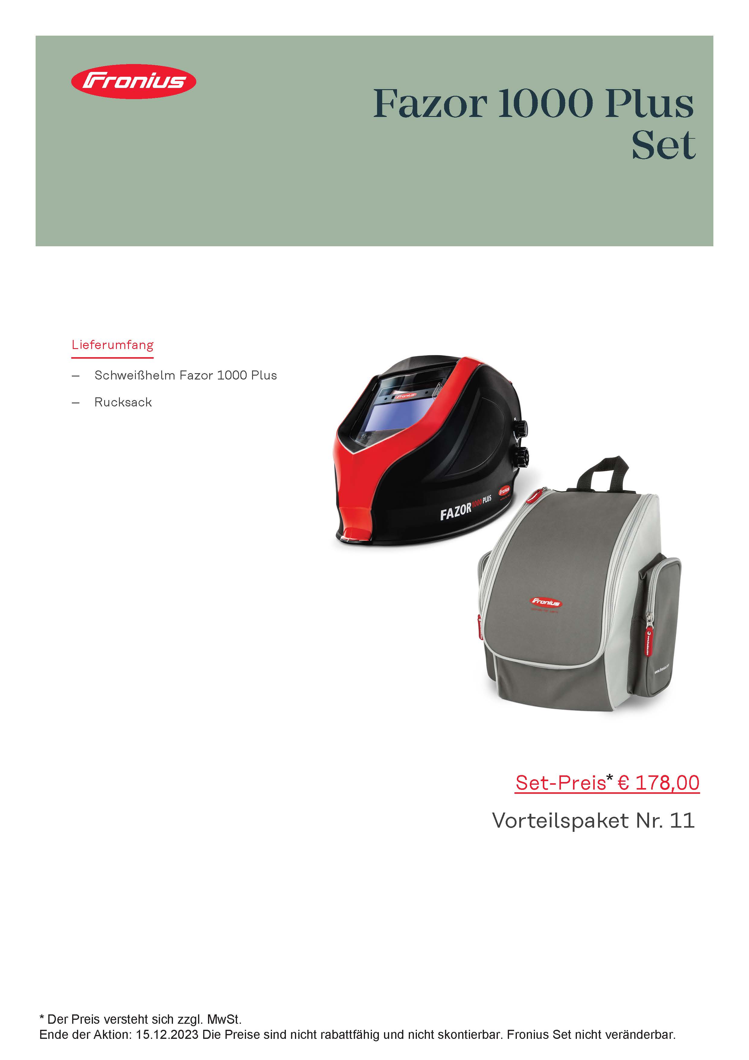 Paket 11: Fazor 1000 Plus