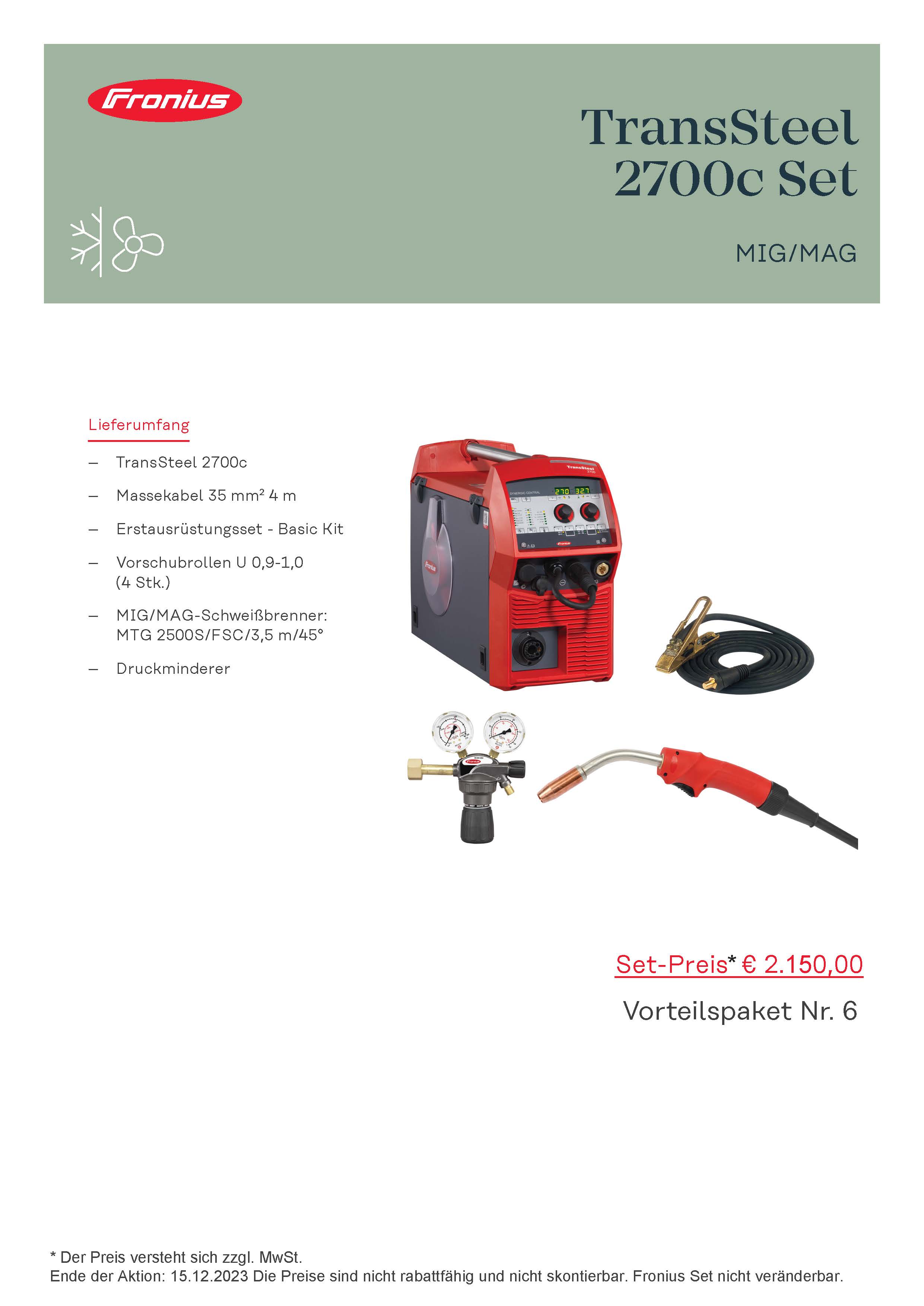 Paket 6: TransSteel 2700c