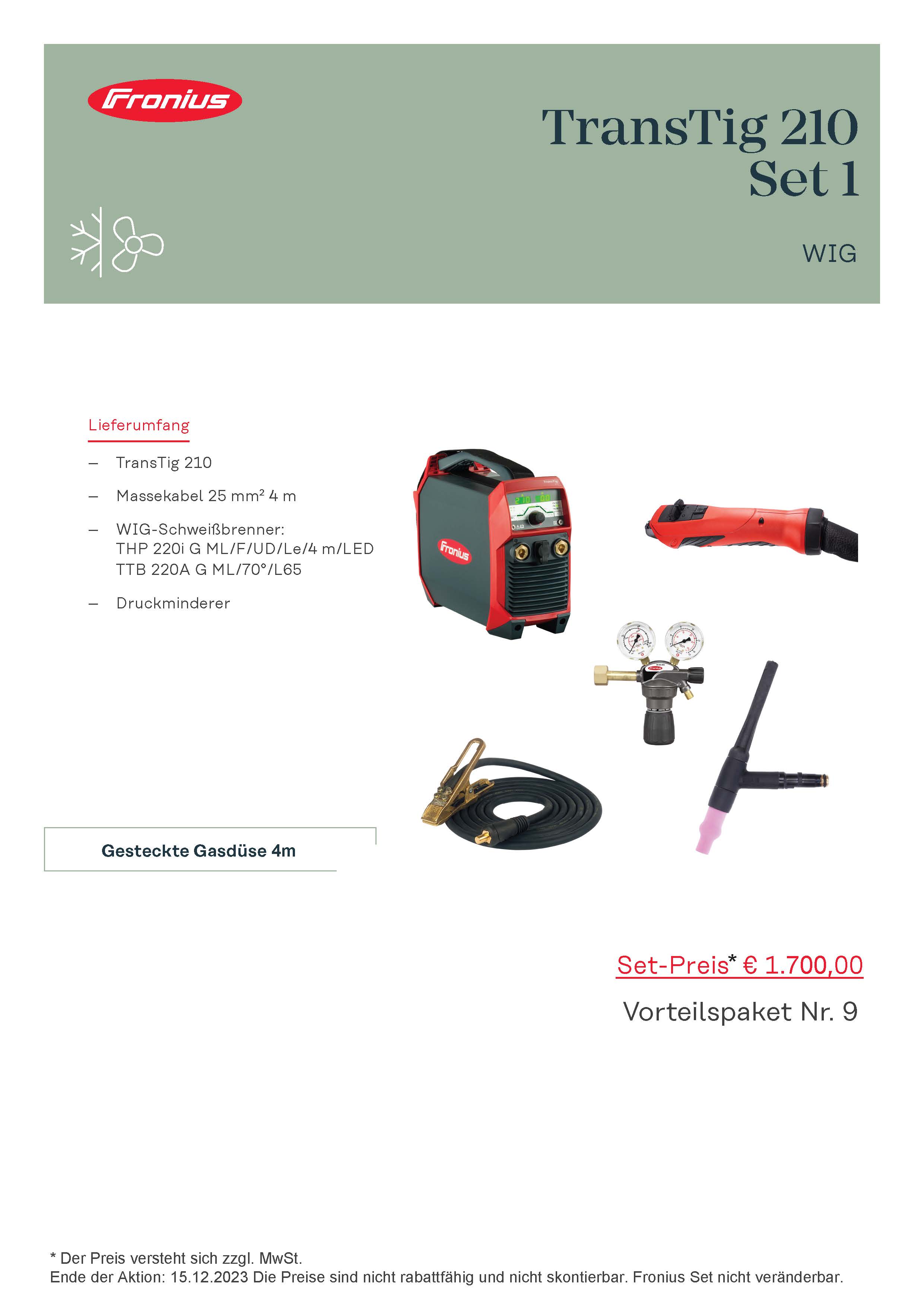 Paket 9: TransTig 210