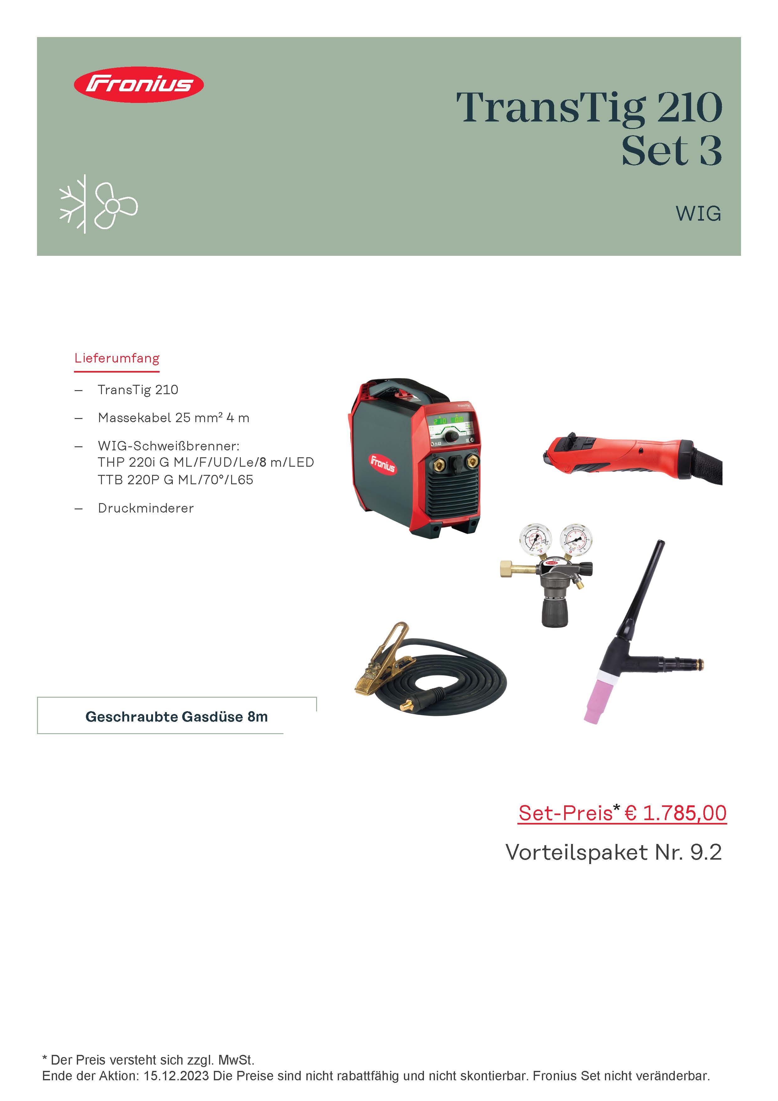 Paket 9.2: TransTig 210