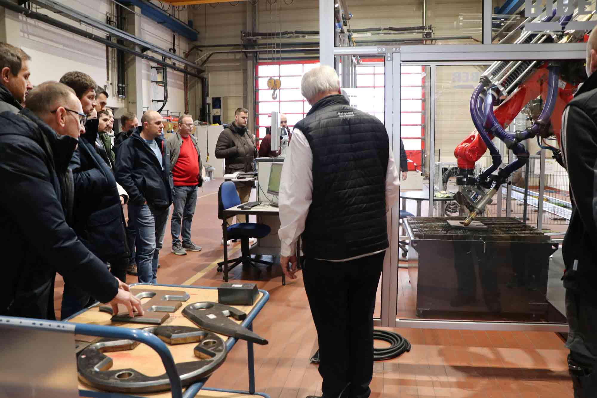 Besichtigung der ERL Automation GmbH